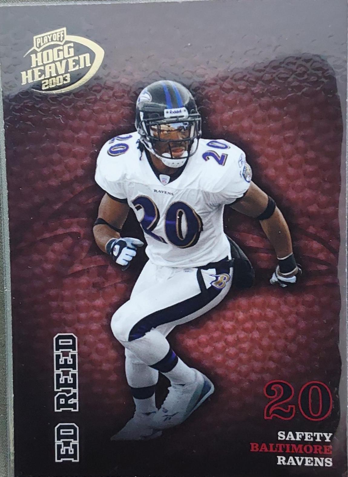 Ed Reed #14 2003 Playoff Hogg Heaven Football
