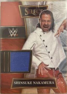Shinsuke Nakamura #SW-SKN Wrestling Cards 2022 Panini Select WWE Selective Swatches