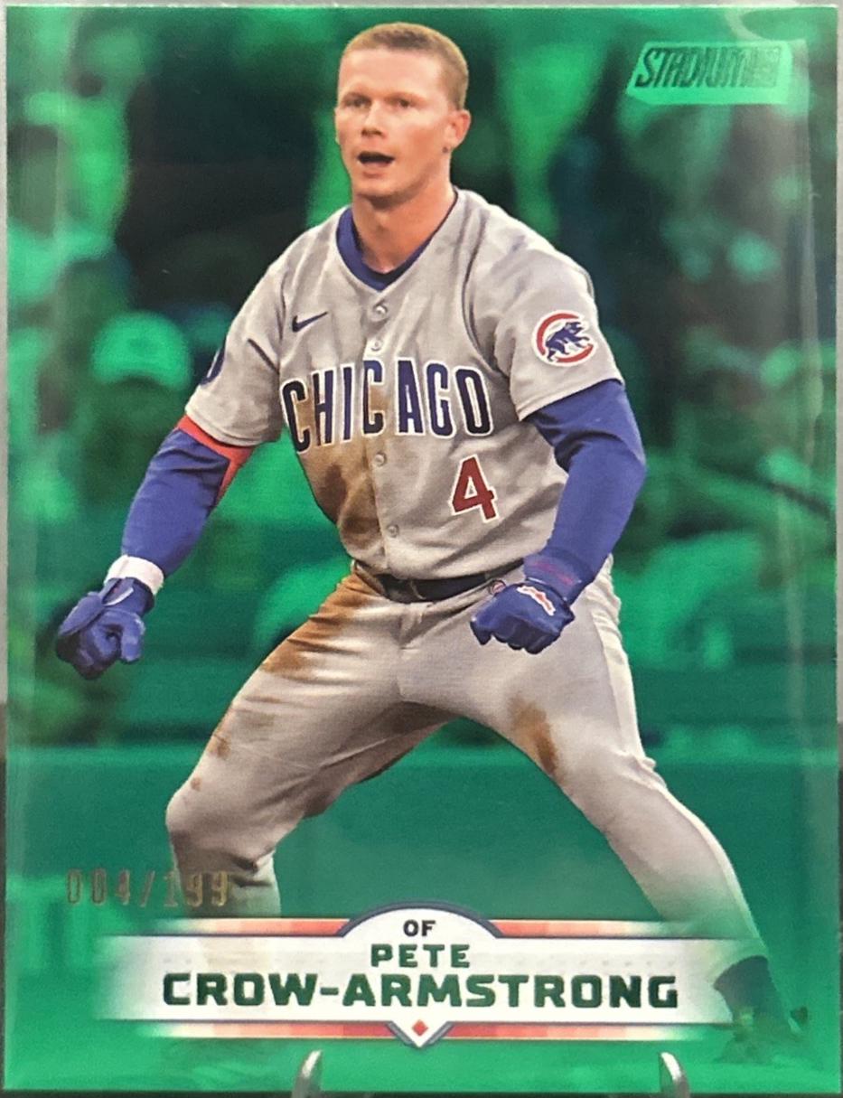 Pete Crow-Armstrong [Green] #86 Prices | 2025 Topps Stadium Club