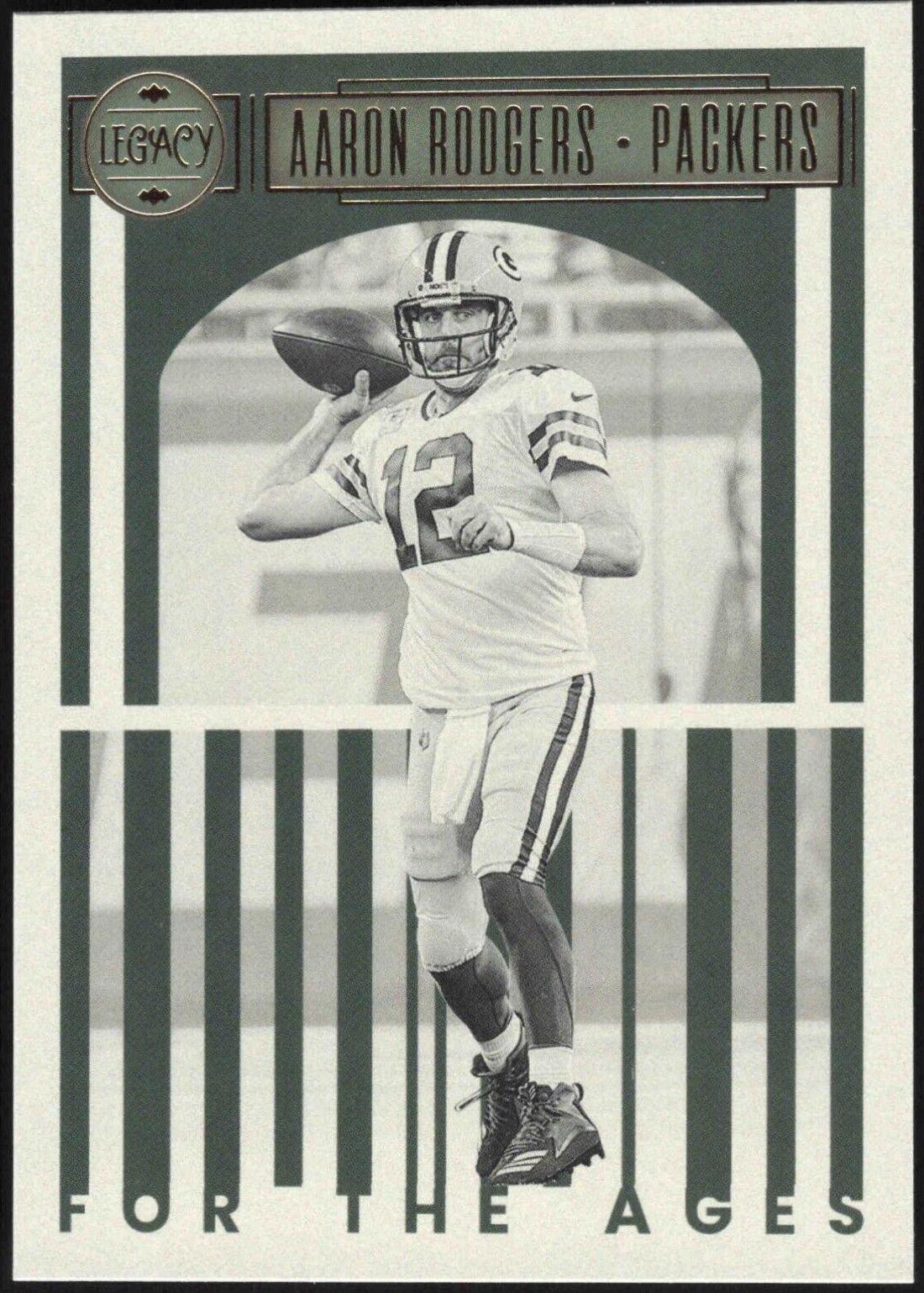 Aaron Rodgers #FTA-1 Football Cards 2023 Panini Legacy For the Ages