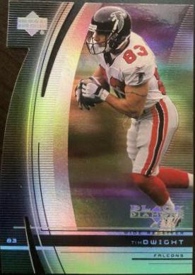 Tim Dwight #8 Football Cards 1999 Upper Deck Black Diamond