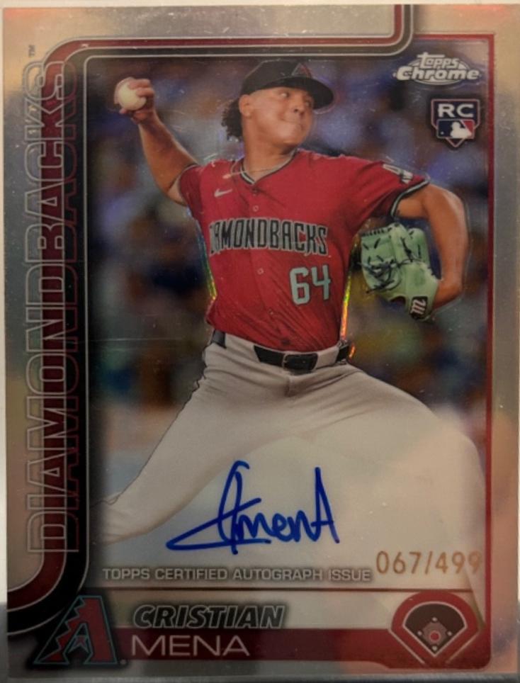 Cristian Mena [Refractor] #RA-CME