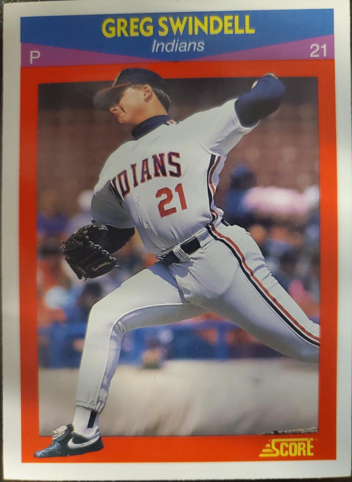 Greg Swindell #11 Baseball Cards 1990 Score Superstars