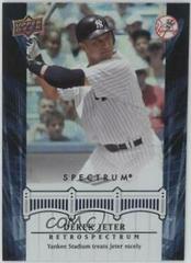 Derek Jeter #DJ86 Baseball Cards 2008 Upper Deck Spectrum Jeter Retrospectrum Prices