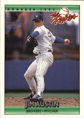 Jim Austin #7 Baseball Cards 1992 Panini Donruss Rookies