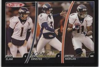 Quincy Morgan, Jason Elam, Paul Ernster