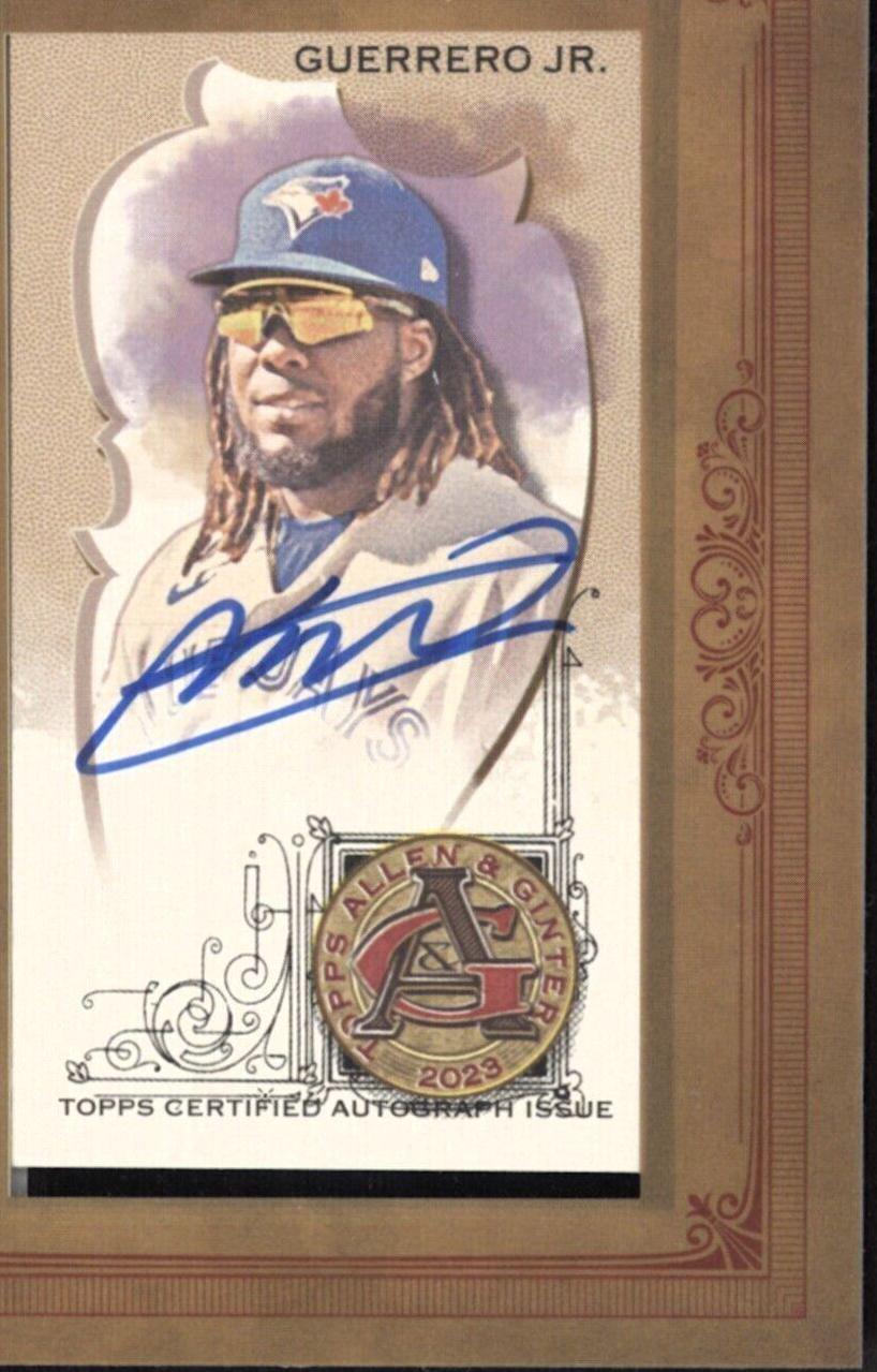 Vladimir Guerrero Jr. #MA-VGJ 2023 Topps Allen & Ginter Baseball Framed Mini Autographs