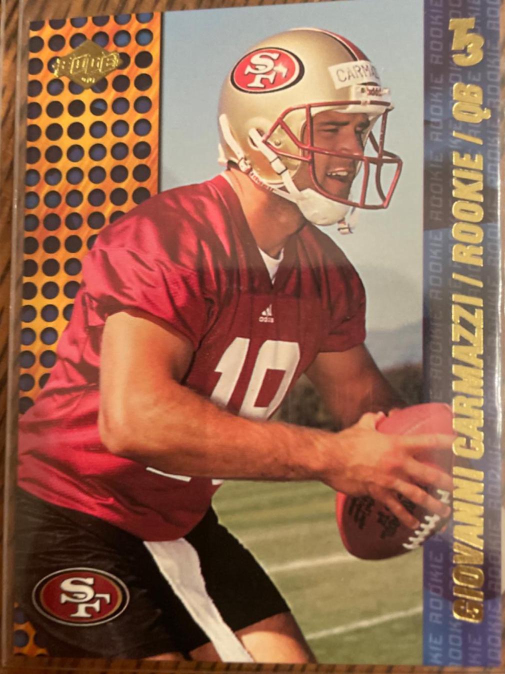 Giovanni Carmazzi #214 Football Cards 2000 Collector's Edge T3