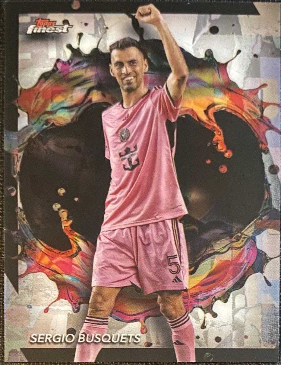 Sergio Busquets #251 2024 Topps Finest MLS