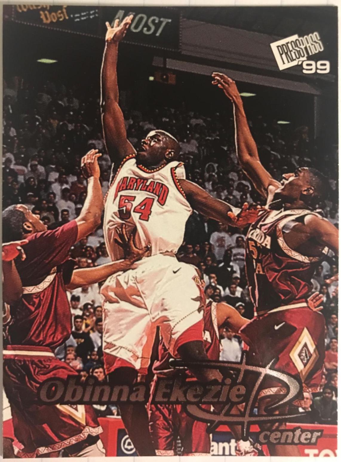 Obinna Ekezie #29 Basketball Cards 1999 Press Pass