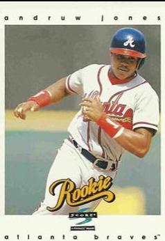 Andruw Jones #310 Baseball Cards 1997 Score