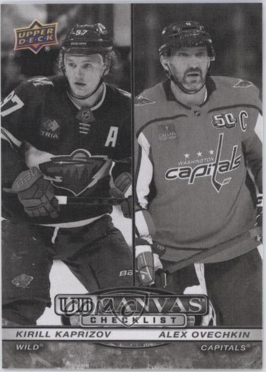 Kirill Kaprizov / Alex Ovechkin  [Black White] #C-90