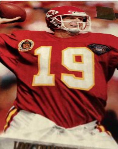 Joe Montana #615 Football Cards 1995 Stadium Club