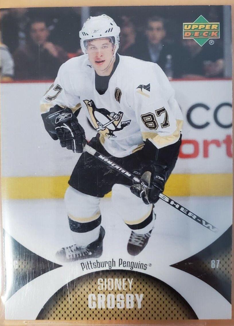 Sidney Crosby #80 Hockey Cards 2006 Upper Deck Mini Jersey Collection