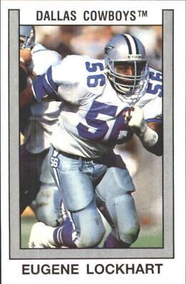 Eugene Lockhart #32 Football Cards 1989 Panini Sticker