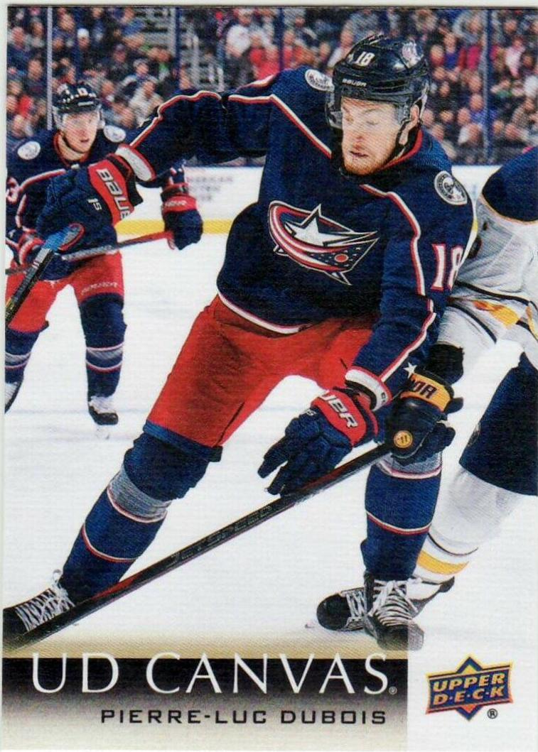 Pierre Luc Dubois #C143 Hockey Cards 2018 Upper Deck Canvas