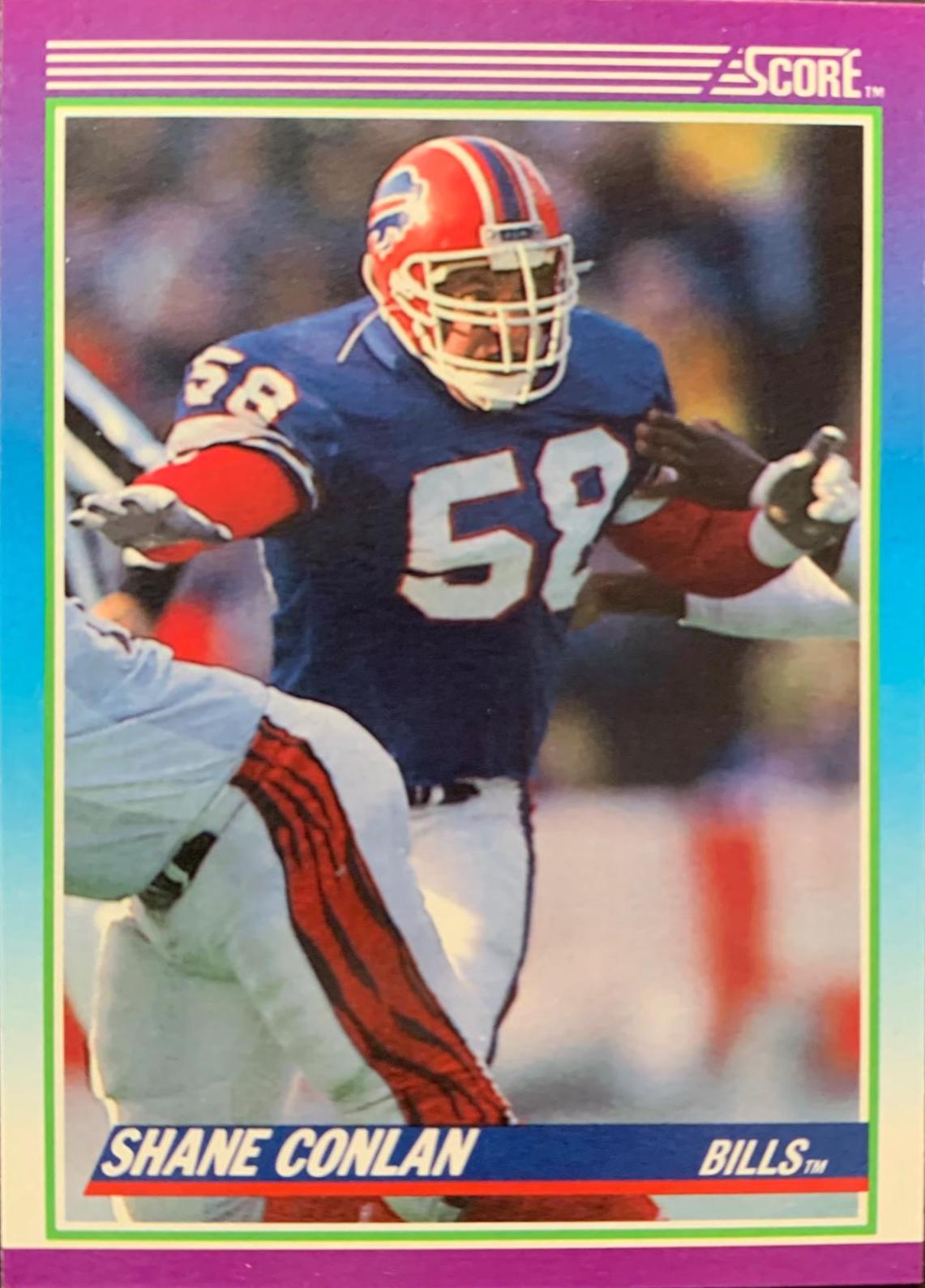 Shane Conlan #174 Football Cards 1990 Panini Score