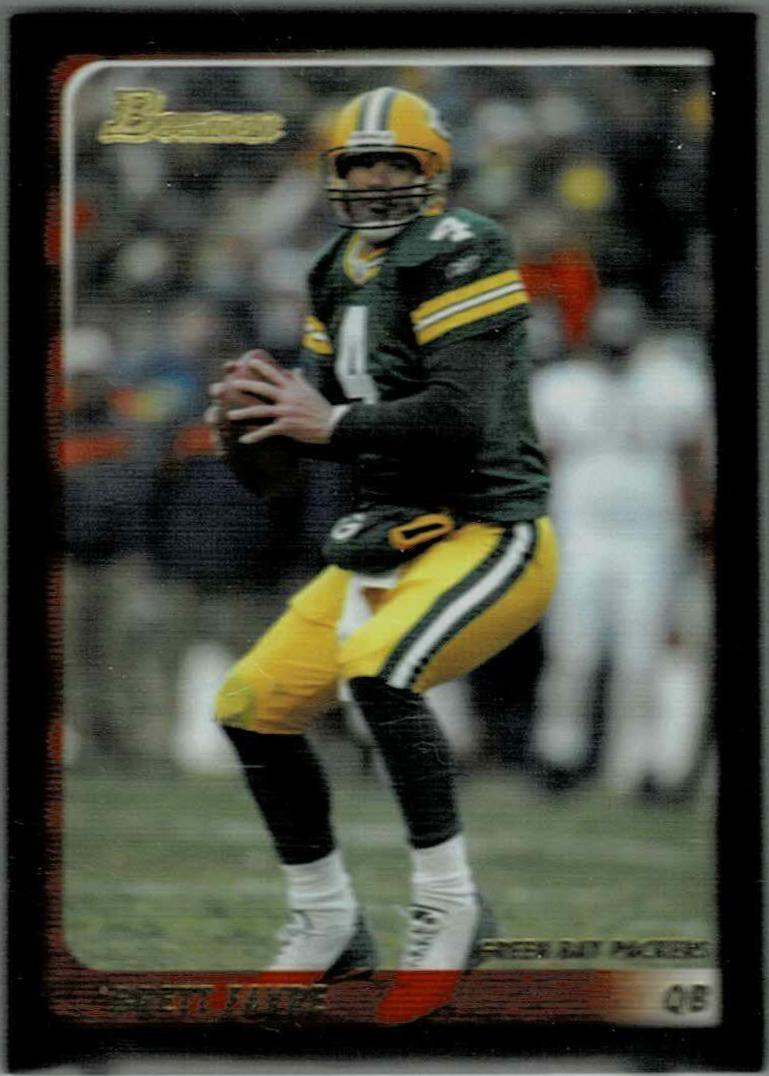 Brett Favre #1 Football Cards 2003 Bowman
