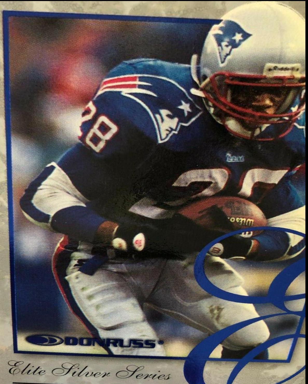 Curtis Martin #4 Football Cards 1997 Donruss Elite