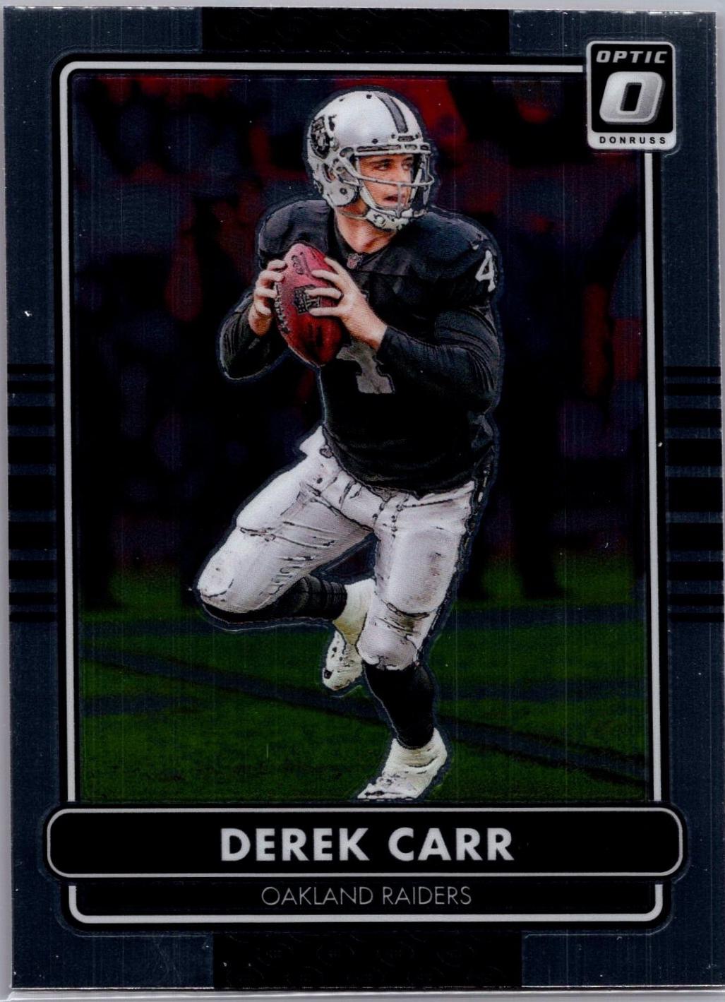 Derek Carr #26 Football Cards 2024 Panini Donruss Optic Retro Series