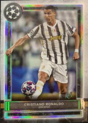 Cristiano Ronaldo #1 Soccer Cards 2020 Topps Museum Collection UEFA Champions League