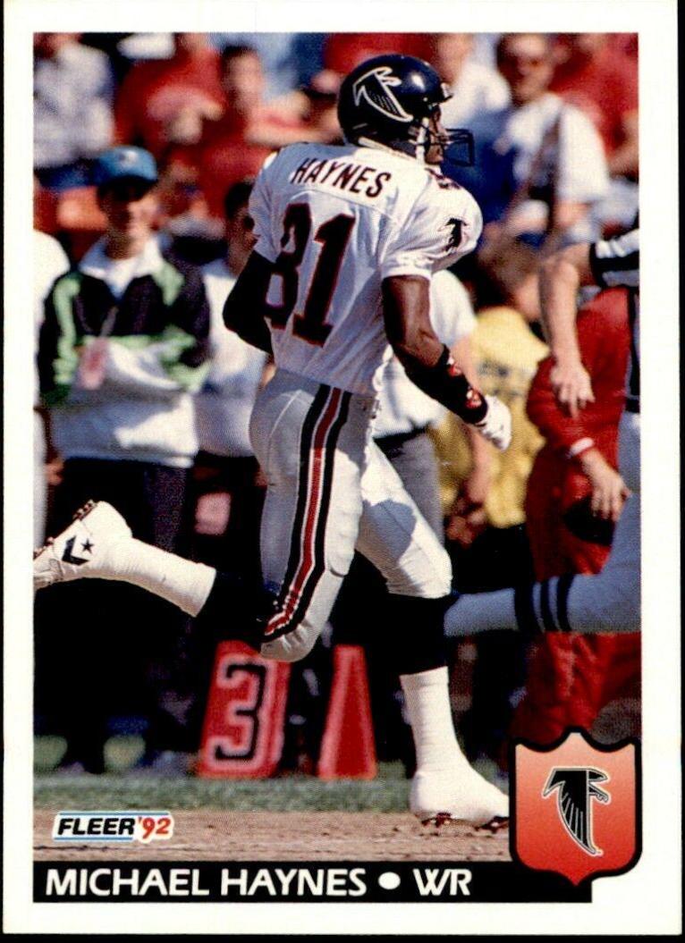 Michael Haynes #7 Football Cards 1992 Fleer