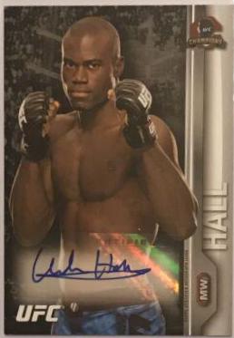 Uriah Hall #FA-UH Ufc Cards 2015 Topps UFC Champions Autographs