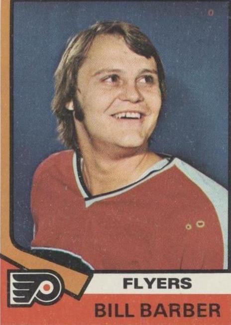 Bill Barber #8 Hockey Cards 1974 Topps