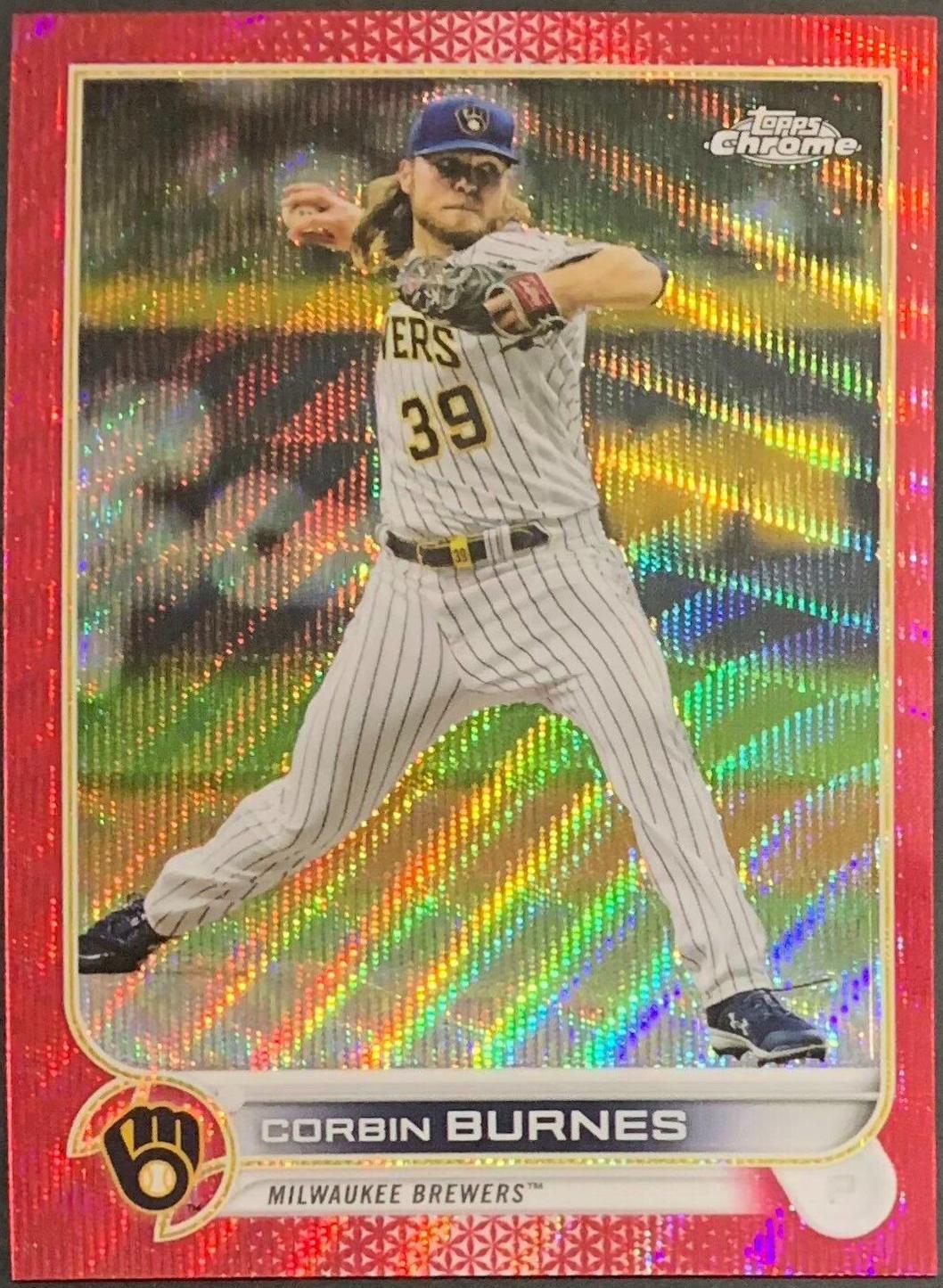 Corbin Burnes [Red Wave Refractor] #167