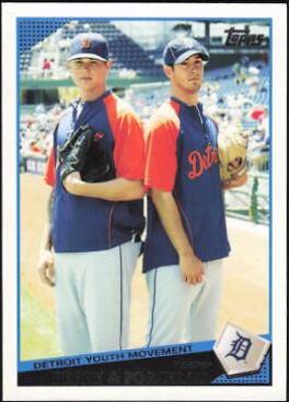 Rick Porcello, Ryan Perry #UH135 Baseball Cards 2009 Topps Updates & Highlights
