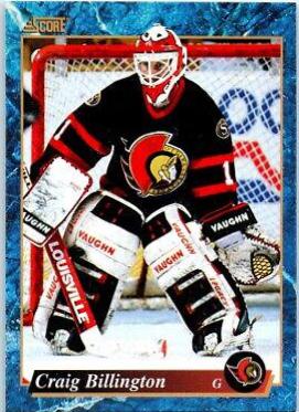 Craig Billington #521 Hockey Cards 1993 Score
