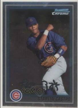 Starlin Castro #BCP100 Baseball Cards 2010 Bowman Chrome Prospects