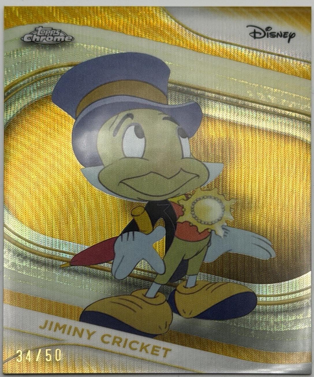 Jiminy Cricket [Gold Wave Refractor] #86