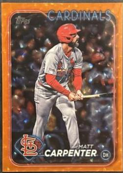 Matt Carpenter [Orange Crackle Foilboard] #US133