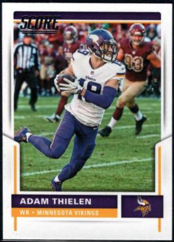 Adam Thielen #66 2017 Panini Score Football