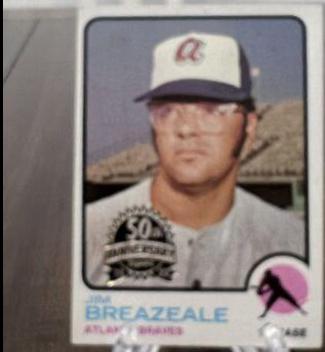 Jim Breazeale #33 Baseball Cards 2022 Topps Heritage 50th Anniversary Buyback