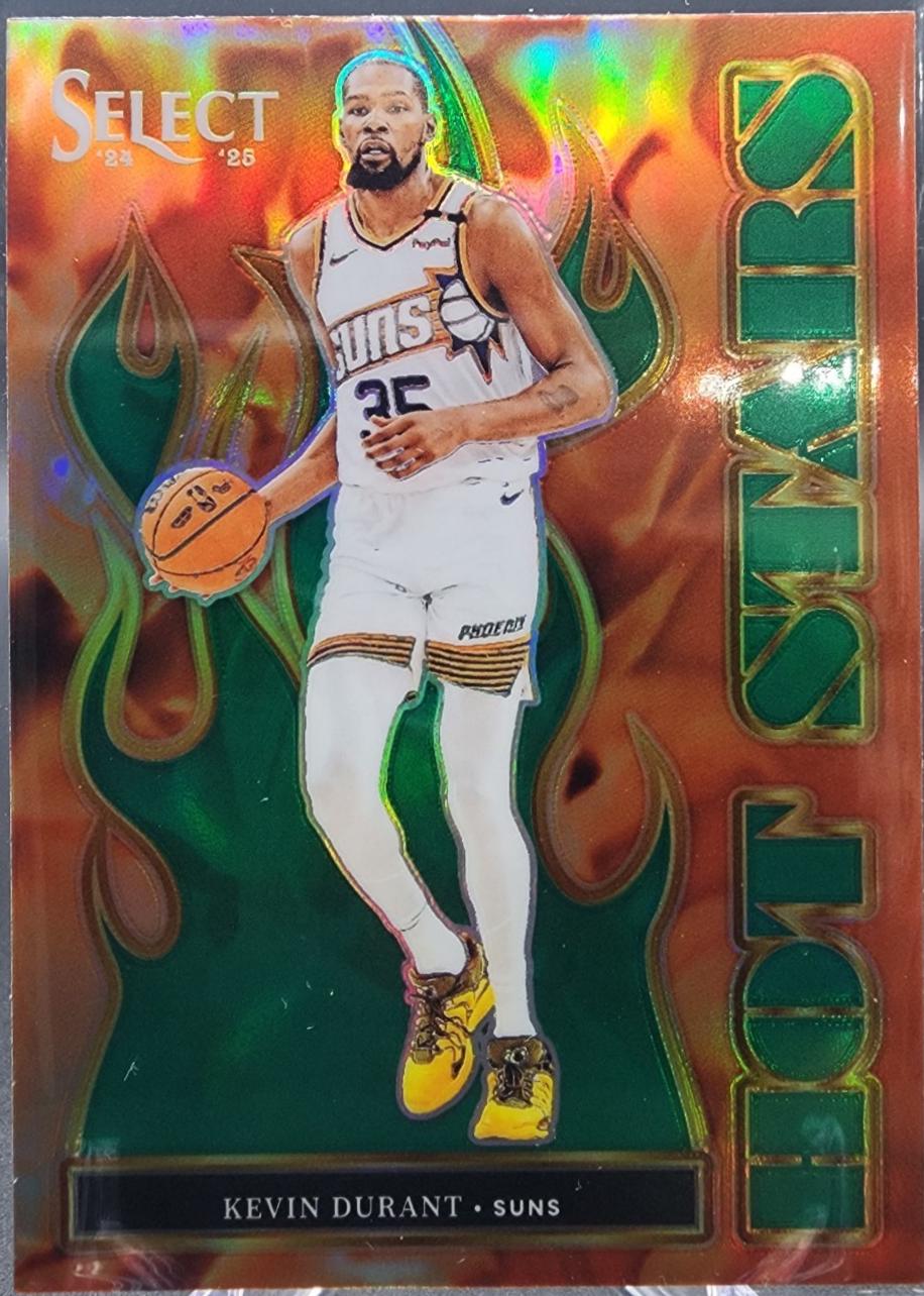 Kevin Durant [Green Prizm] #14 Prices | 2024 Panini Select Hot