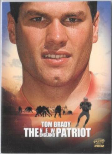 Tom Brady #11 Football Cards 2002 Pacific Feature Attractions