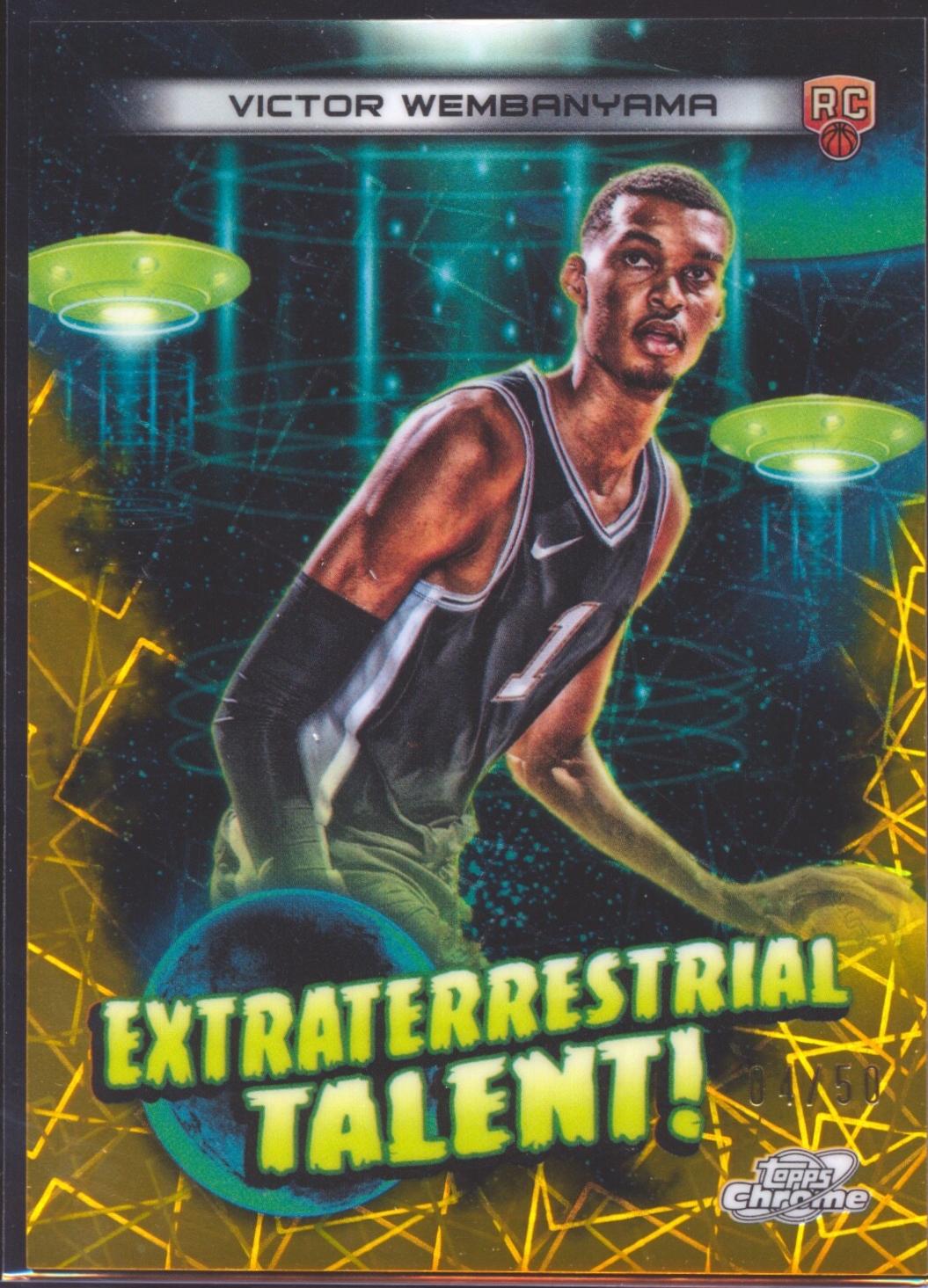 Victor Wembanyama [Gold Interstellar Refractor] #ET-16