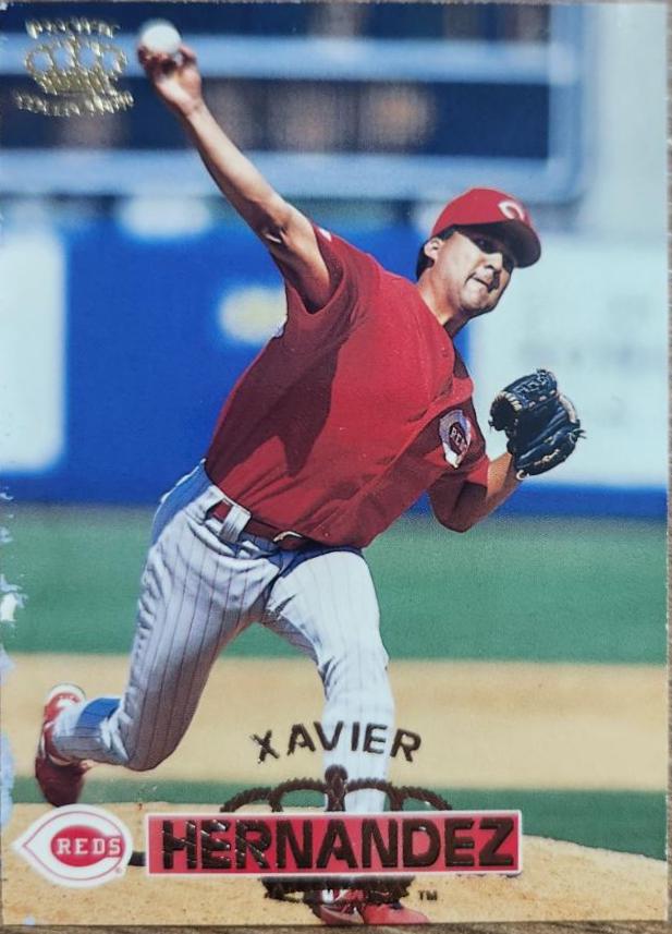 Xavier Hernandez #42 Baseball Cards 1996 Pacific Crown Collection