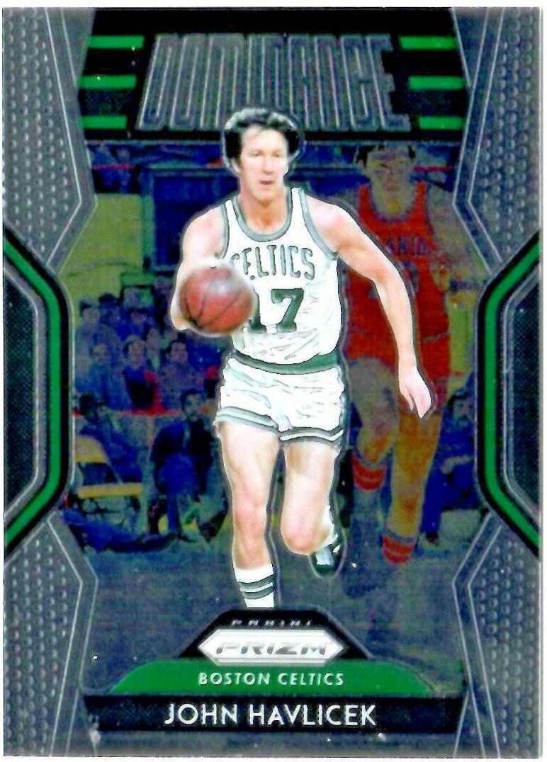 John Havlicek #30 Basketball Cards 2018 Panini Prizm Dominance