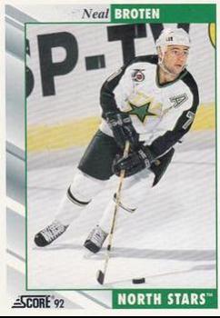 Neal Broten #32 Hockey Cards 1992 Score