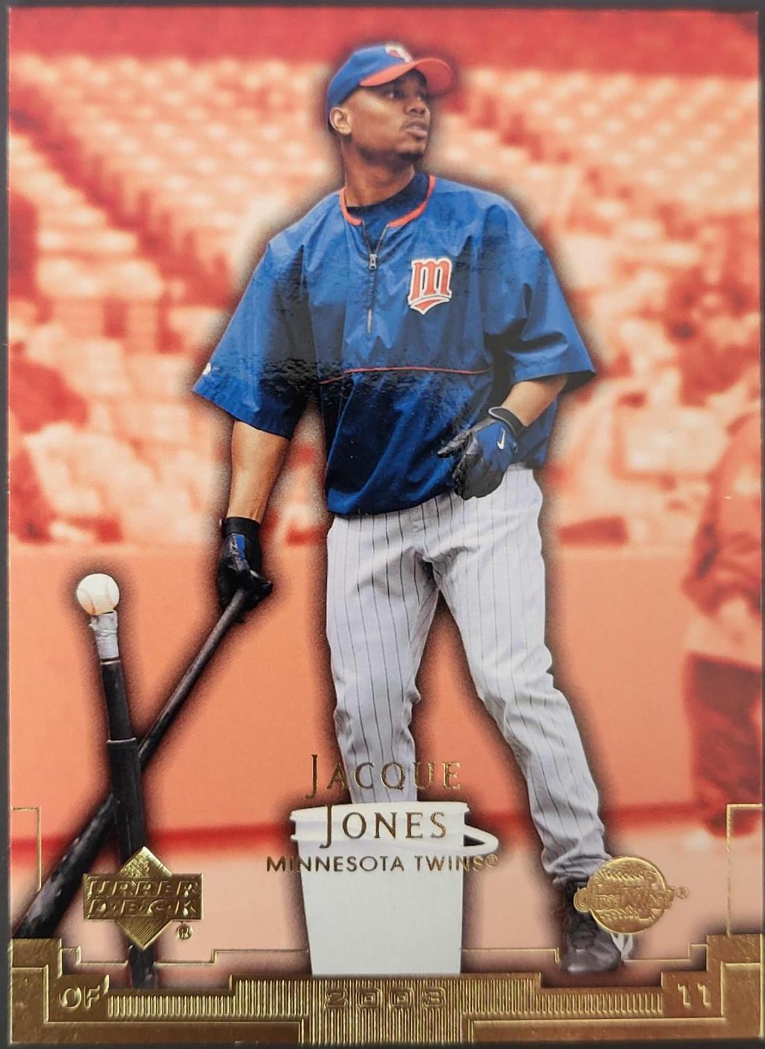 Jacque Jones #68 Baseball Cards 2003 Upper Deck Sweet Spot