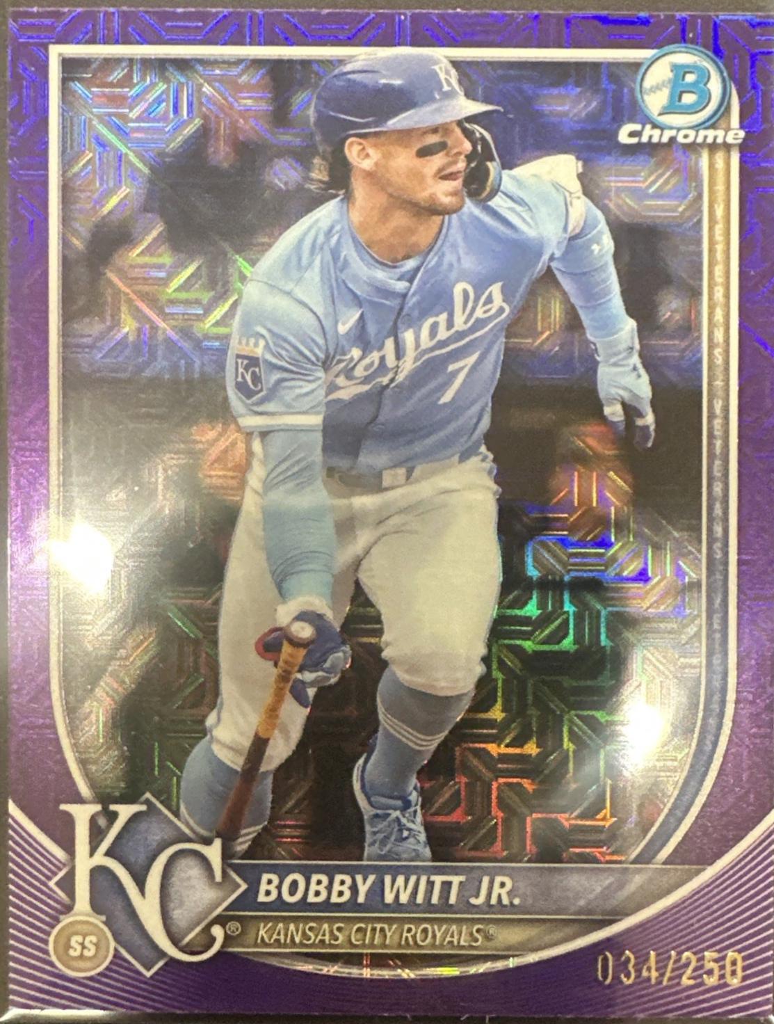 Bobby Witt Jr. [Purple Mojo] #7