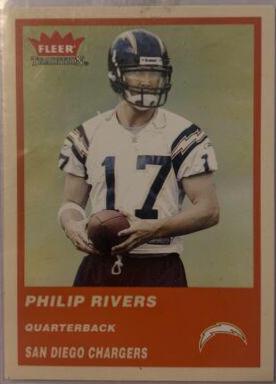 Philip Rivers #337 Football Cards 2004 Fleer Tradition