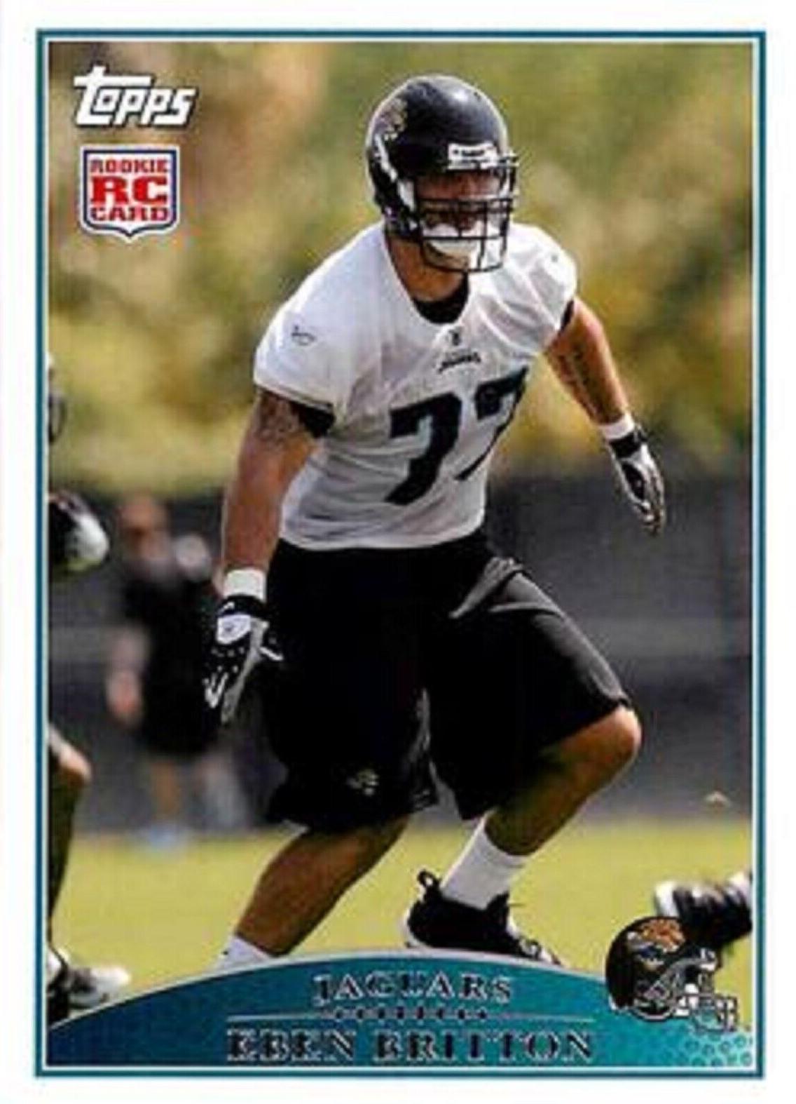 Eben Britton #367 Football Cards 2009 Topps