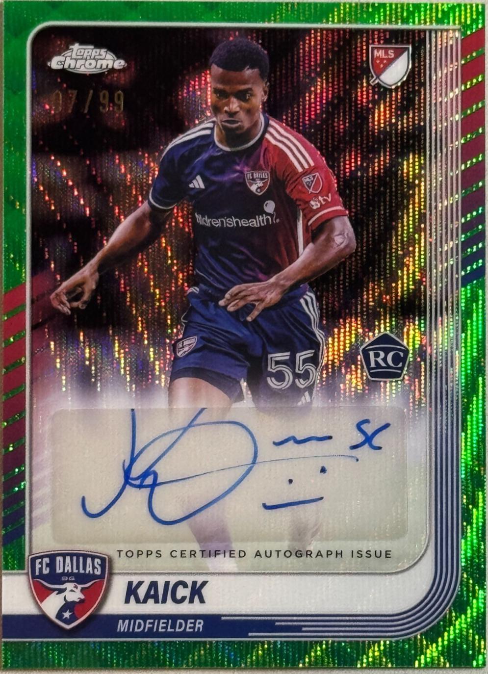 Chrome MLS Autograph #CA-KK
