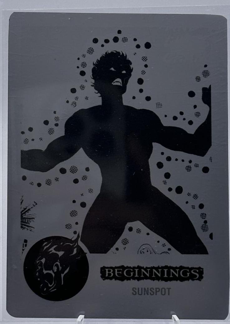 Sunspot [Printing Plate] #164 Prices | Marvel 2024 Upper Deck