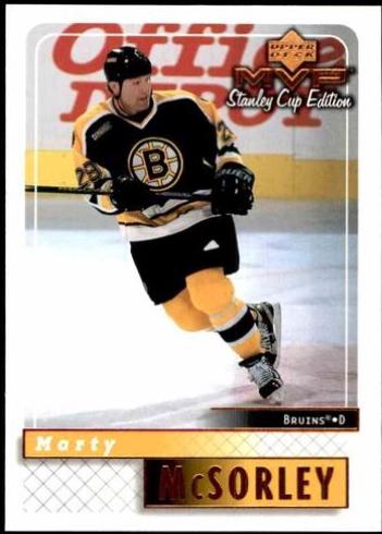 Marty McSorley #21 Hockey Cards 1999 Upper Deck MVP Stanley Cup Edition