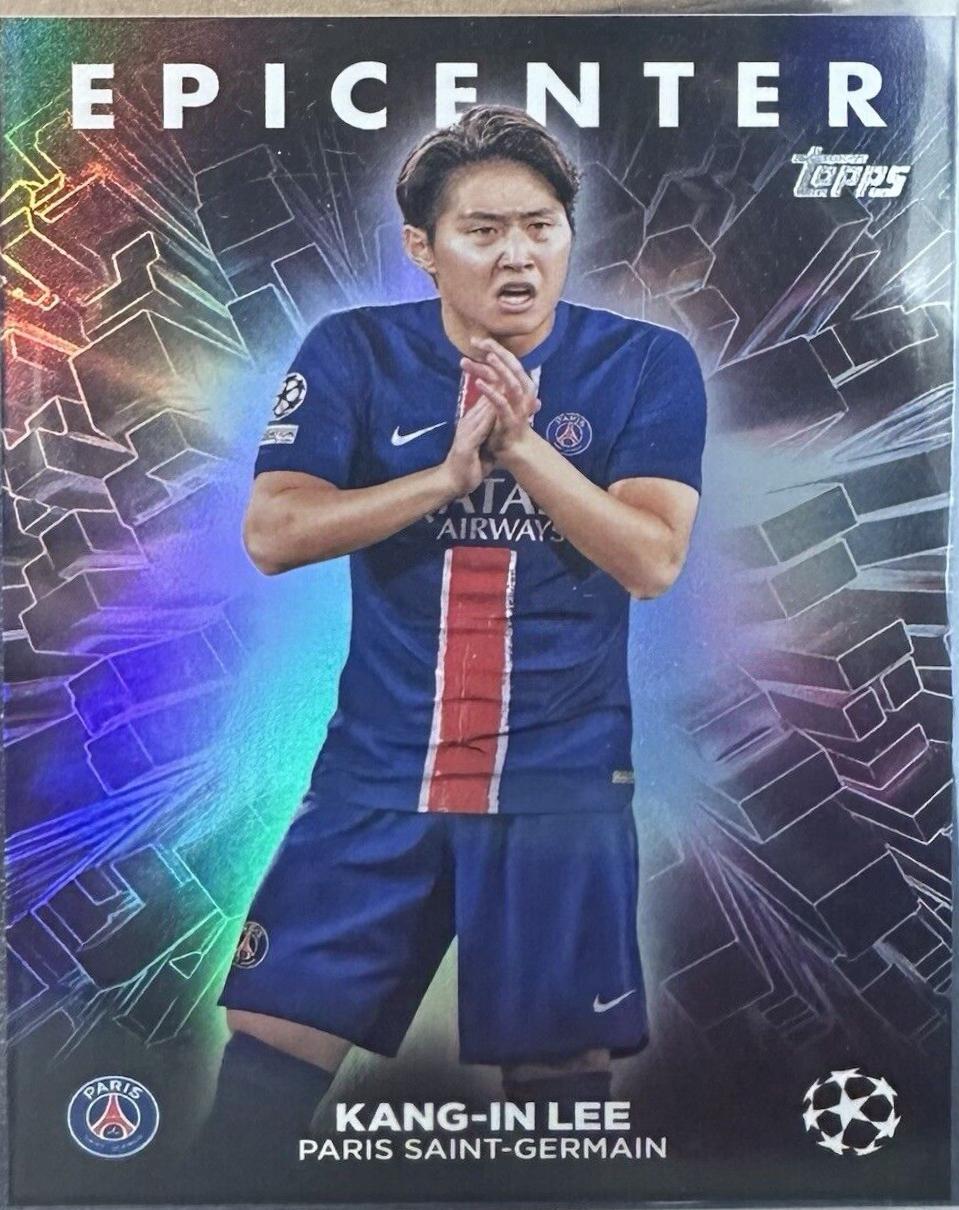 Kang-in Lee #EC-16 Soccer Cards 2024 Topps UEFA Epicenter